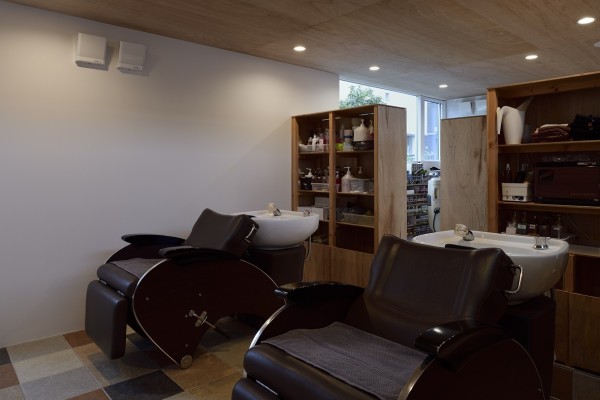 シャンプーブース